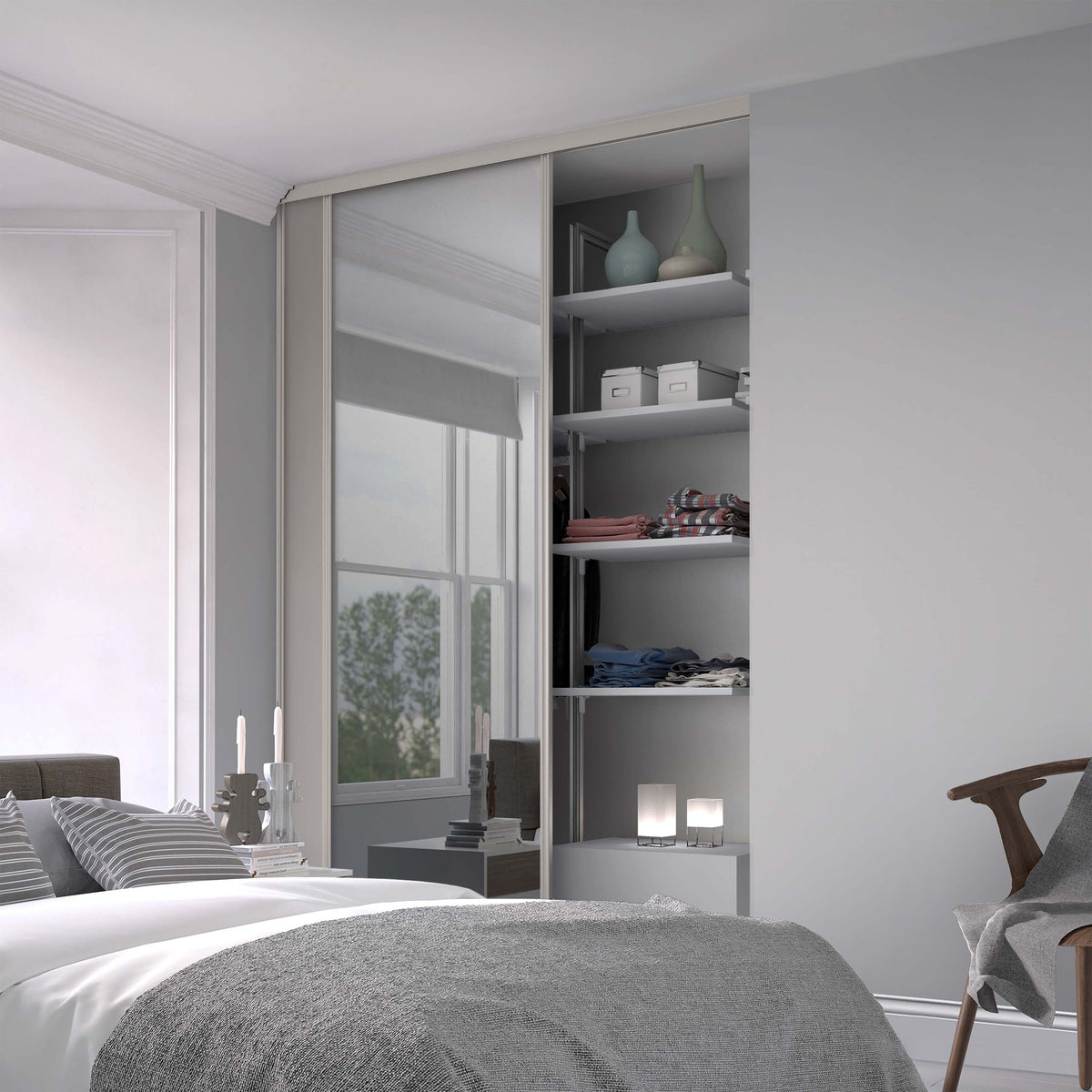Plus Size Entry Sliding Wardrobe Door Kit Prices UK: 2026 Cost Guide ...