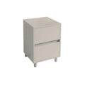 2 Drawer Soft Close Bedside Chest Of Drawers Table - Bedrooms Plus