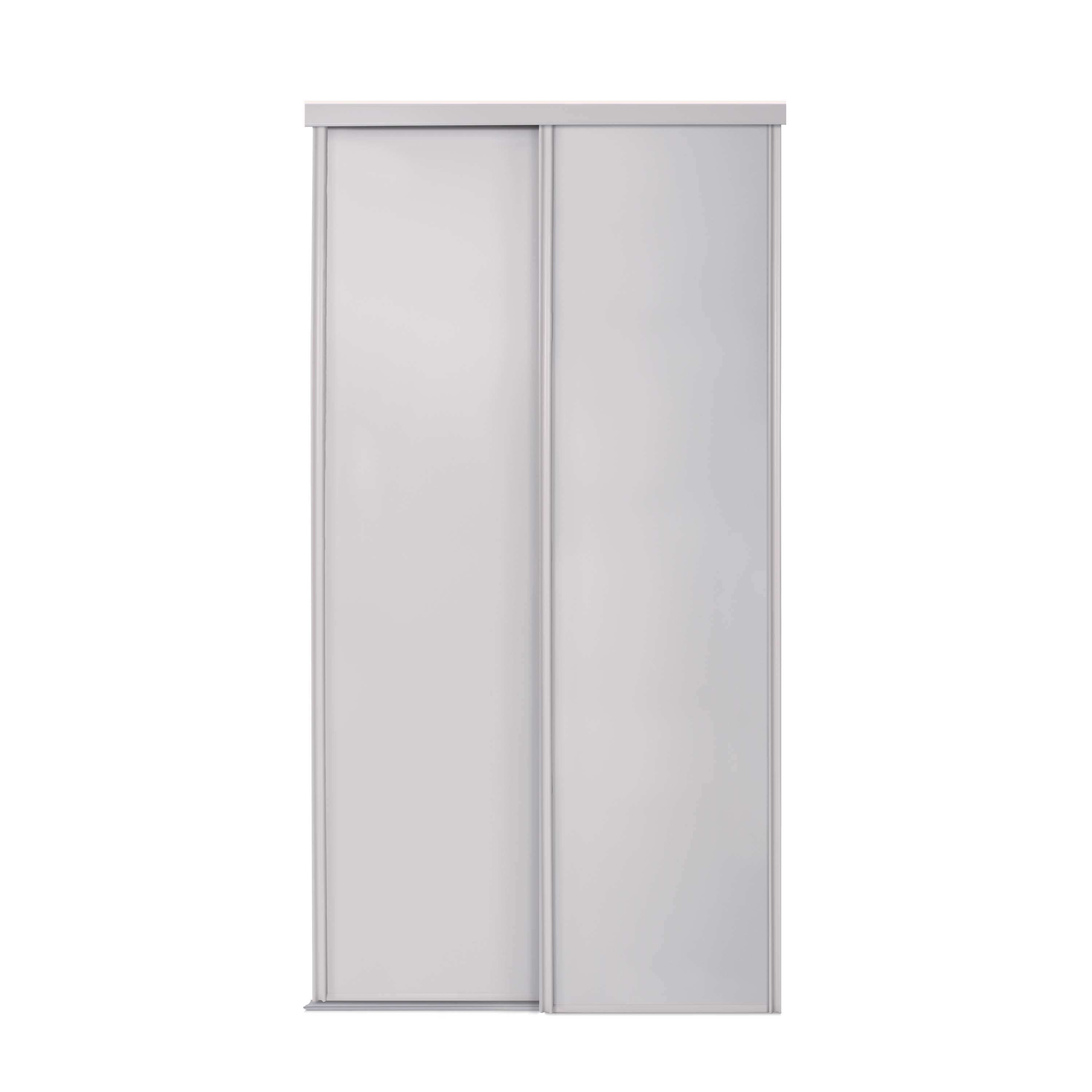 Spacepro Classic 2 Door sliding wardrobe Kit Cashmere Panel (w)1489mm
