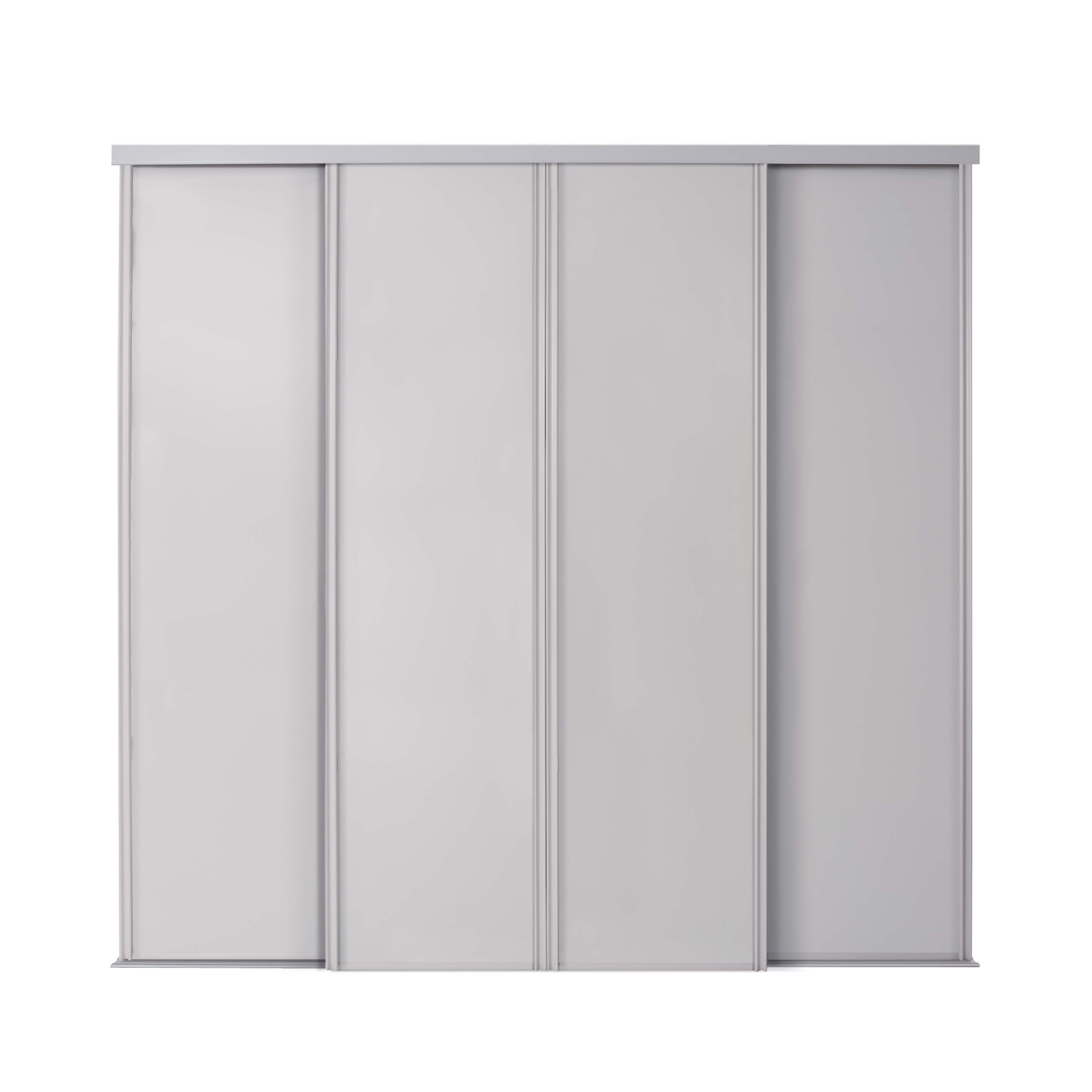 Spacepro Classic 4 Door sliding wardrobe Kit Cashmere Panel (w)2370mm