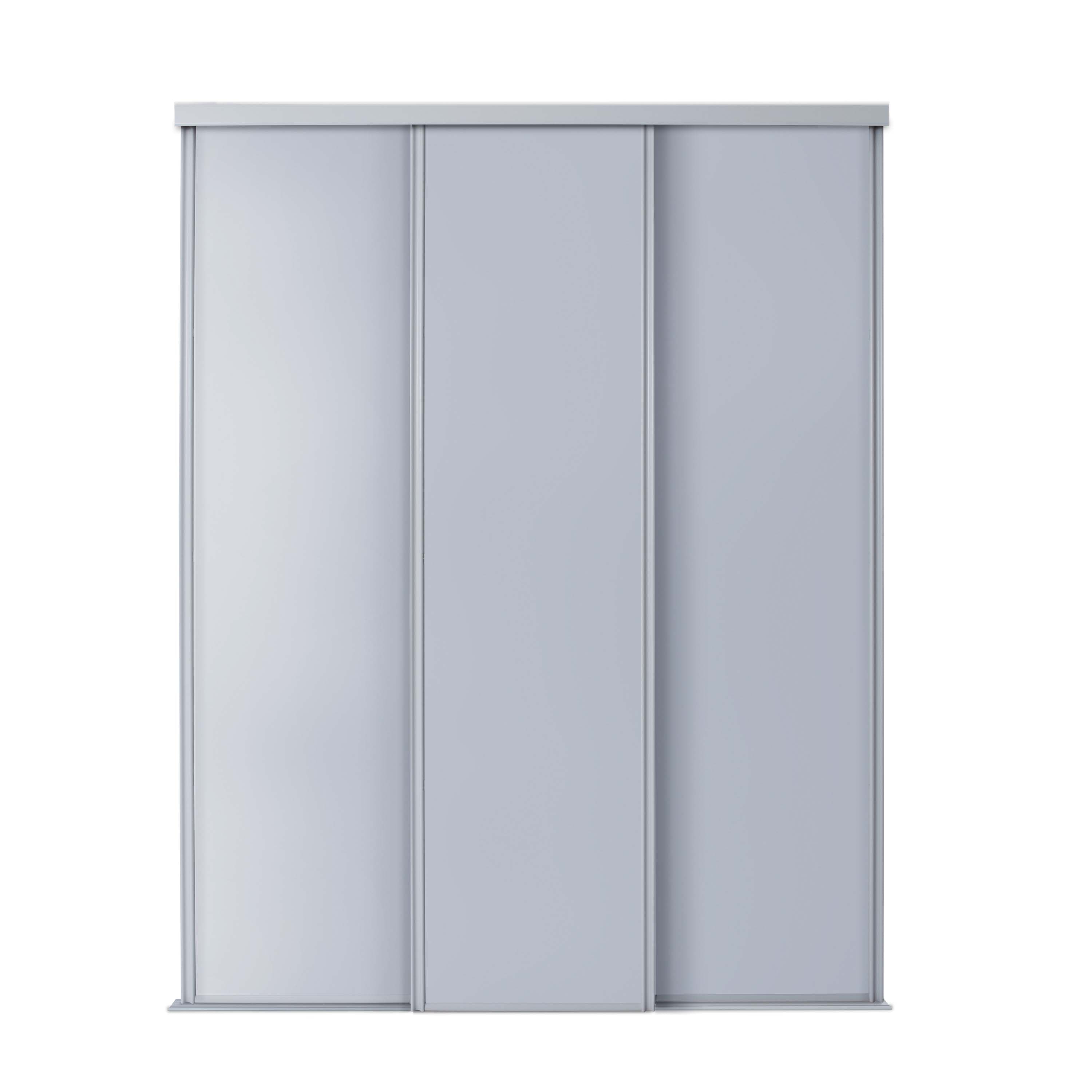 Spacepro Classic 3 Door sliding wardrobe Kit Dove Grey Panel (w)1760mm