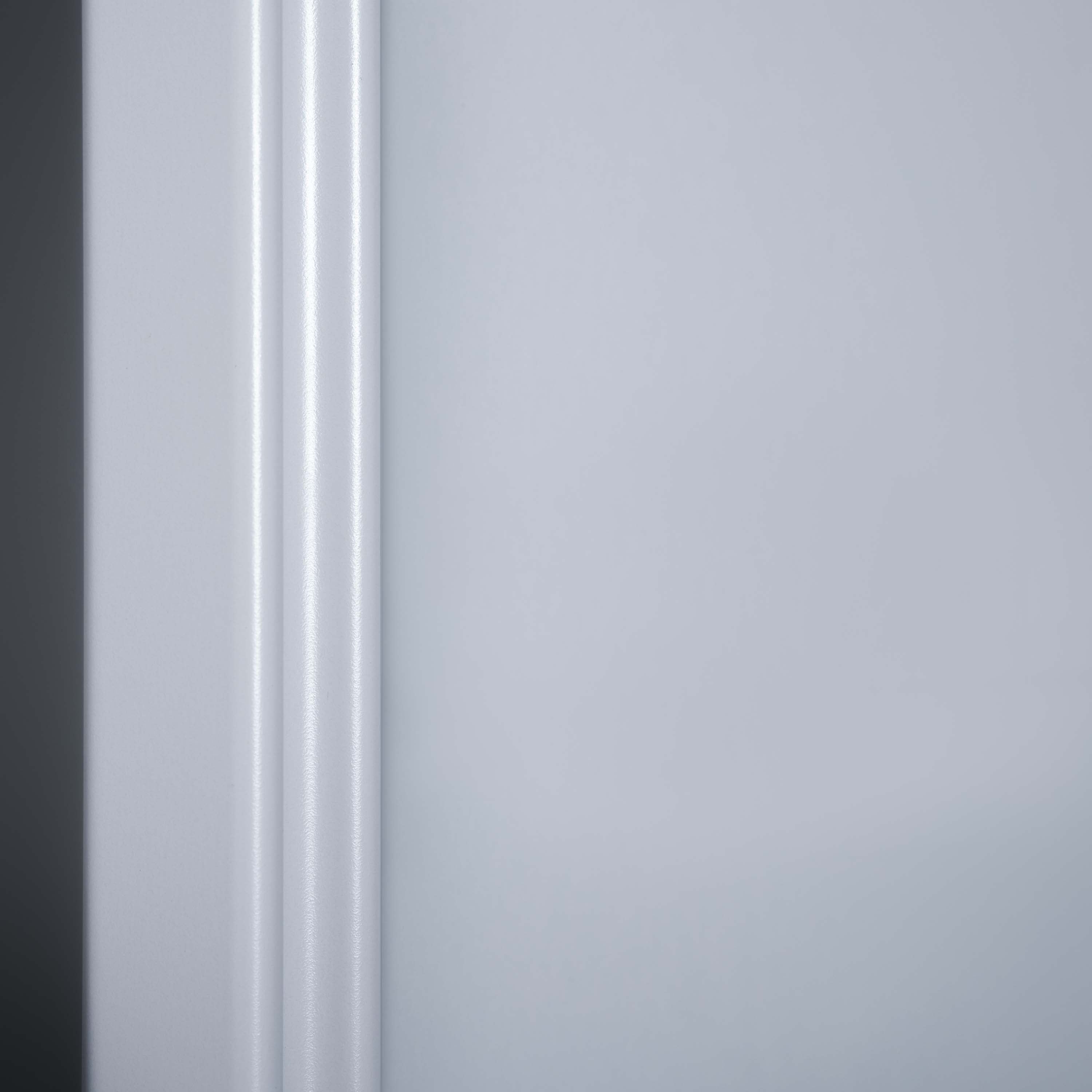 Spacepro Classic 3 Door sliding wardrobe Kit Dove Grey Panel (w)2216mm